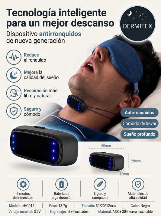Dispositivo Antirronquidos EMS Dermitex